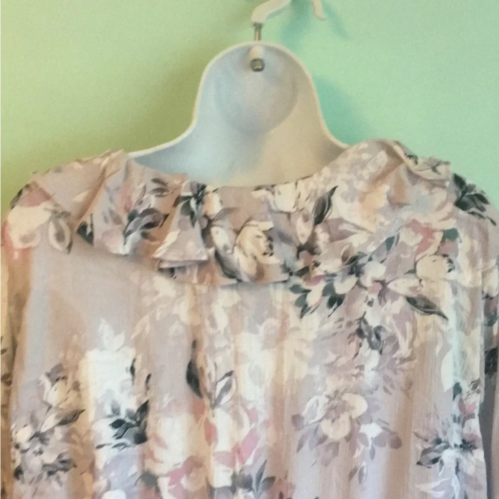 NWT American Rag Peasant Mini Dress size Large - Picture 6 of 9